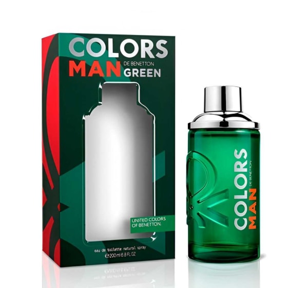 Benetton Colors Man Green 200 ml EDT Benetton — perfume original