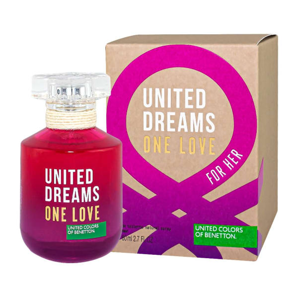 Benetton United Dreams One Love (cafe) 80 ml EDT Benetton — perfume original
