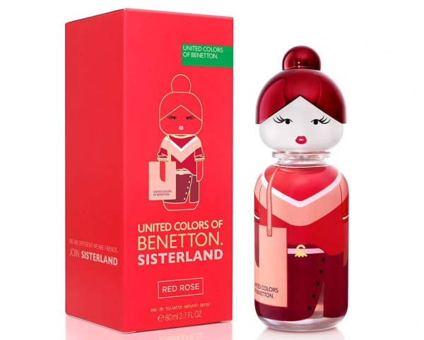 Benetton Sisterland Red Rose 80 ml EDT Benetton — perfume original