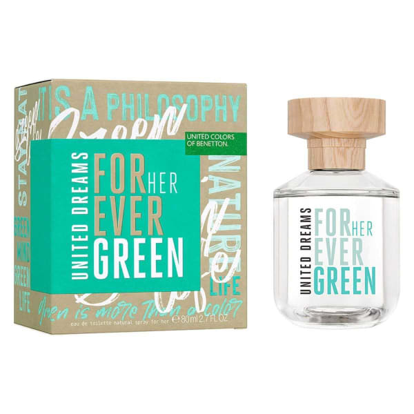 Benetton United Dreams Forever Green 80 ml EDT Benetton — perfume original