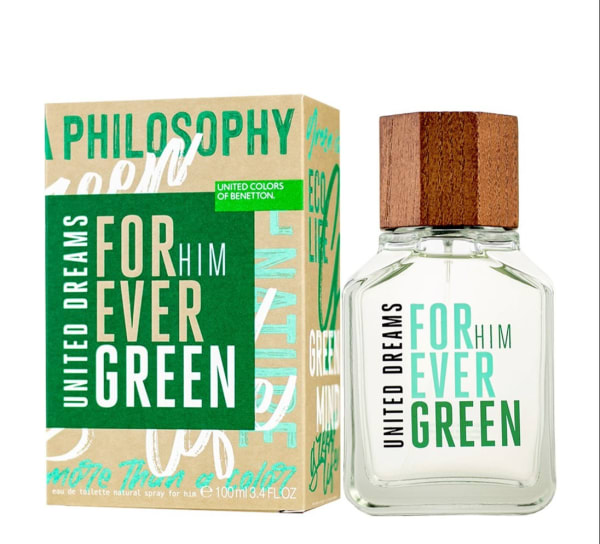 Benetton United Dreams Forever Green 100 ml EDT Benetton — perfume original