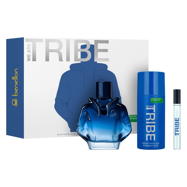 Benetton We Are Tribe 90 ml Edt+desodorante+ Benetton — perfume original