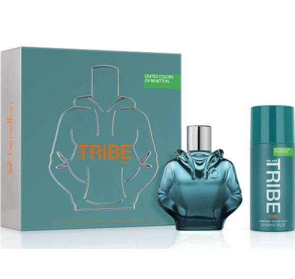 Benetton We Are Tribe Cool 90 ml Edt+desodorante Benetton — perfume original