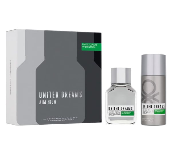 Benetton United D. Aim High 100 ml Edt+desodorante Benetton — perfume original