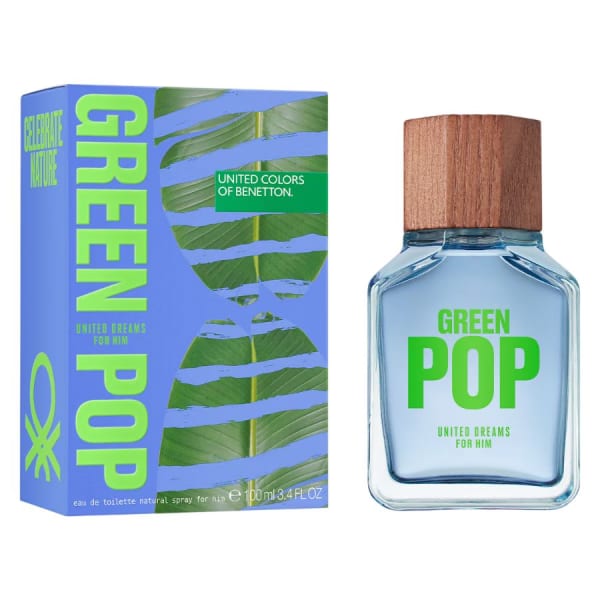 Benetton Green Pop 100 ml EDT Benetton — perfume original