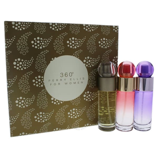 Perry E. Trilogia Trad+coral+purple Perry Ellis — perfume original