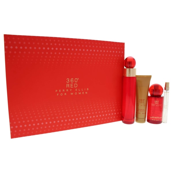 Perry E. 360° Red 100 ml Edp+body+gel+mini Perry Ellis — perfume original