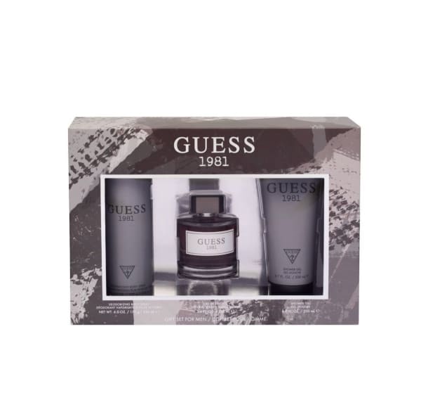 Guess 1981 100 ml Edt+desodorante+gel Guess — perfume original