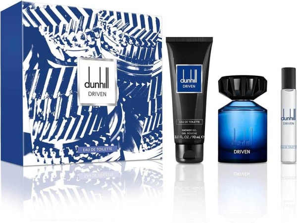 Dunhill Driven 100 ml Edt+mini+gel Dunhill — perfume original
