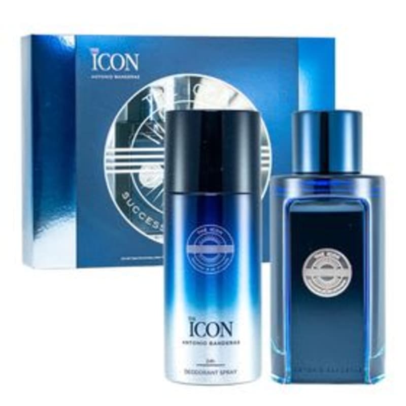 Antonio B. the Icon 100 ml Edt+desodorante Antonio Banderas — perfume original, frasco