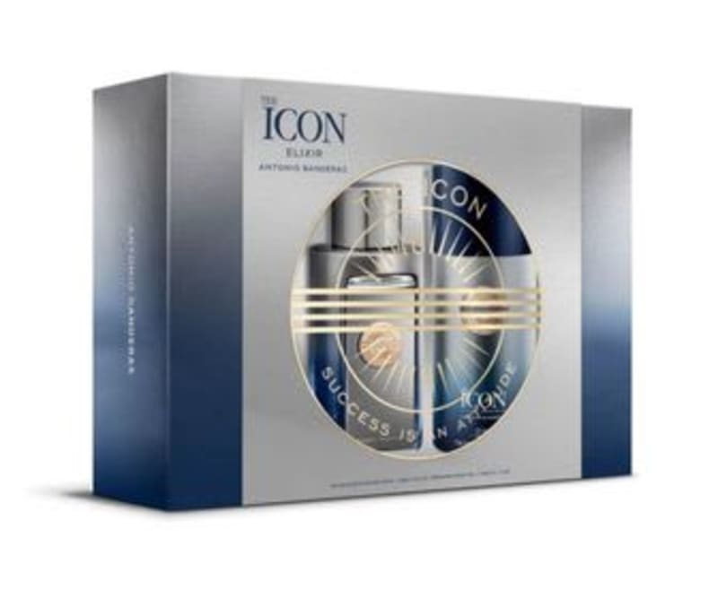Antonio B. the Icon Elixir 100 ml Edp+desodorante Antonio Banderas — perfume original, frasco