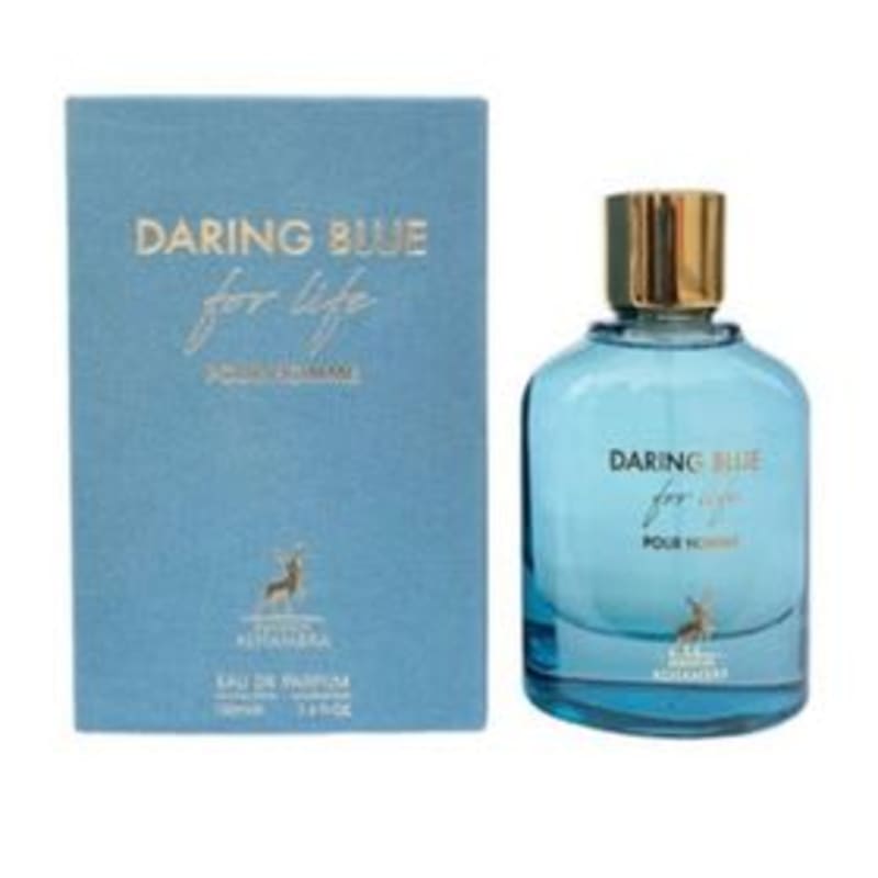 Maison A. Daring Blue For Life 100 ml EDP Maison Alhambra — perfume original, frasco