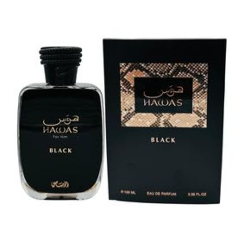 Rasasi Hawas Black 100 ml EDP Rasasi — perfume original, frasco