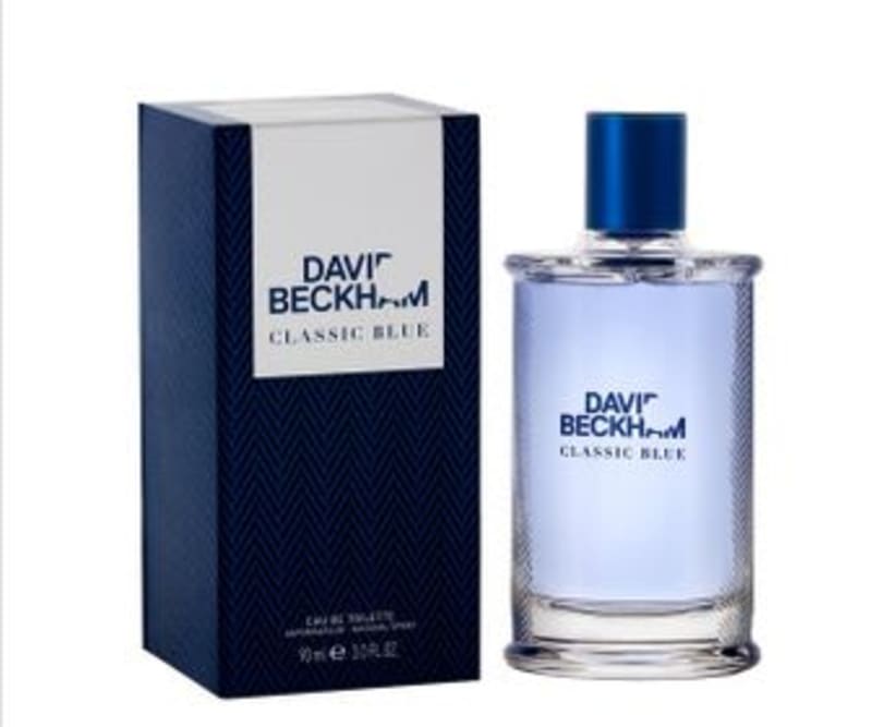 David B. Classic Blue 90 ml EDT David Beckham — perfume original, frasco