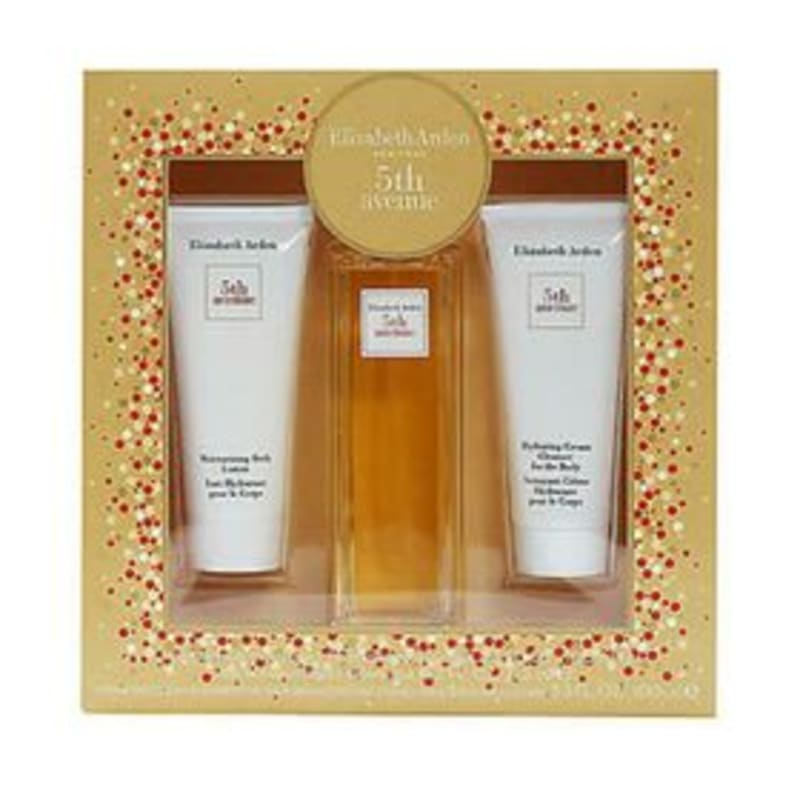 Elizabeth A. 5th Ave. 125 ml Edp+2 Cremas Elizabeth Arden — perfume original, frasco