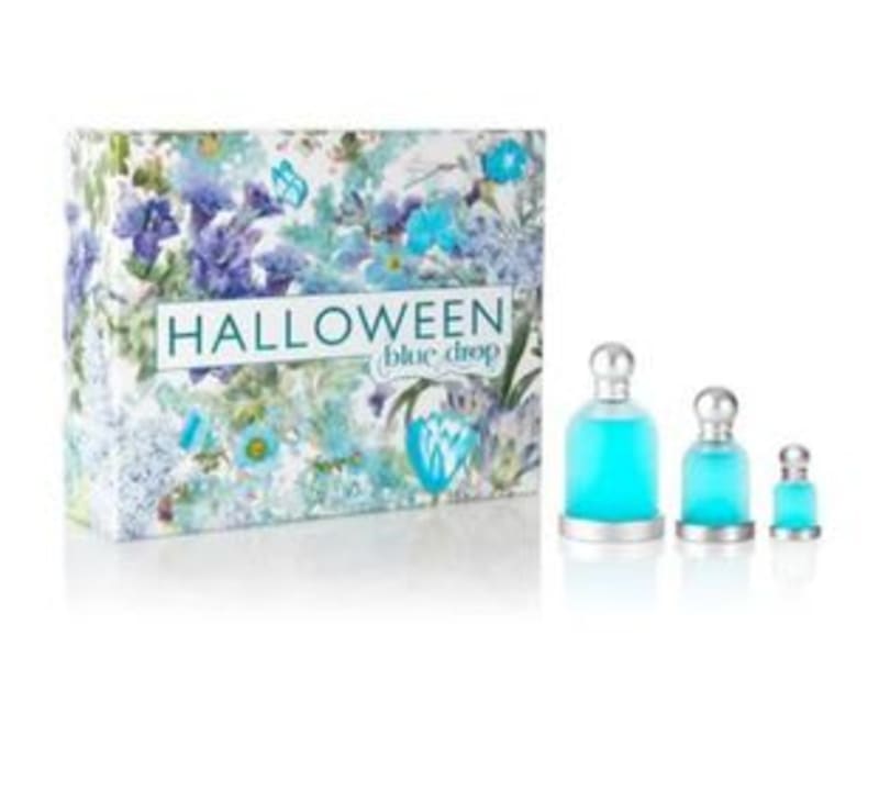 Jesus del P. Halloween Blue Drop 100 ml Edt+2 Minis Jesus del pozo — perfume original, frasco