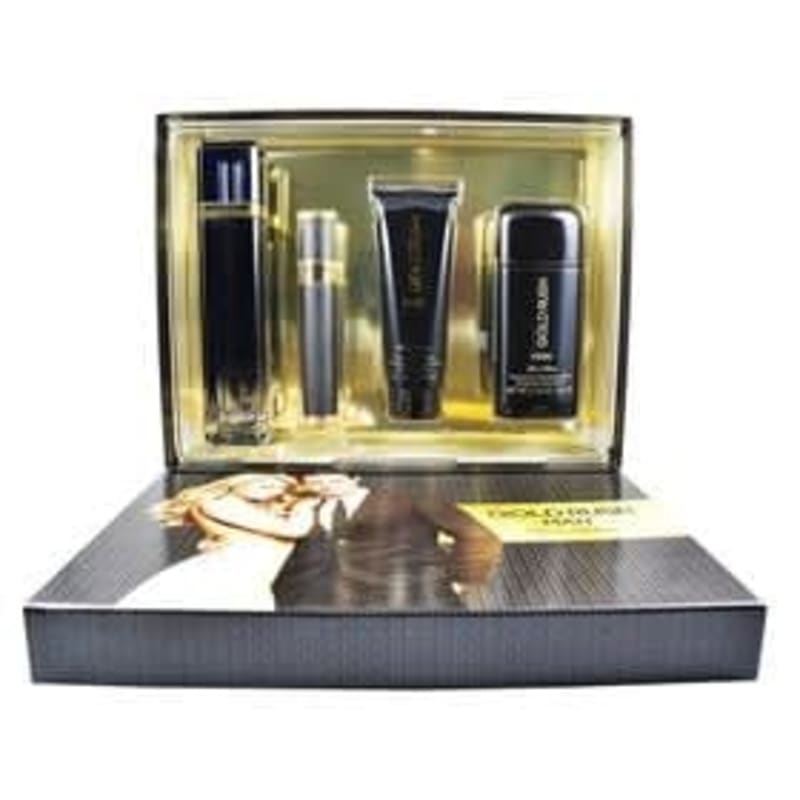 Paris H. Gold Rush 100 ml Edt+mini+gel+desodorante Paris Hilton — perfume original, frasco