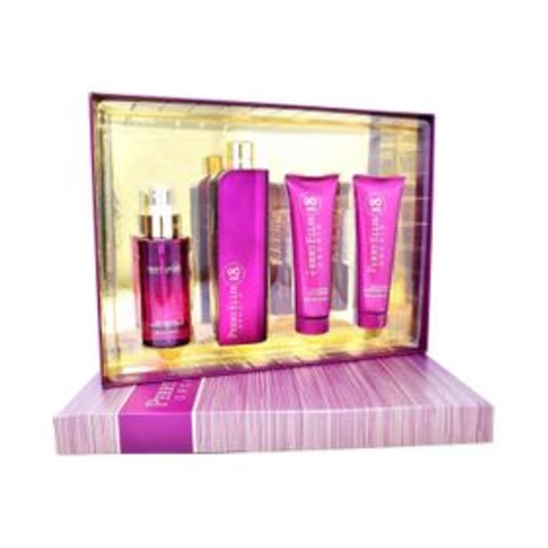 Perry E. 18 Orchid 100 ml Edp+crema+gel+body Perry Ellis — perfume original, frasco