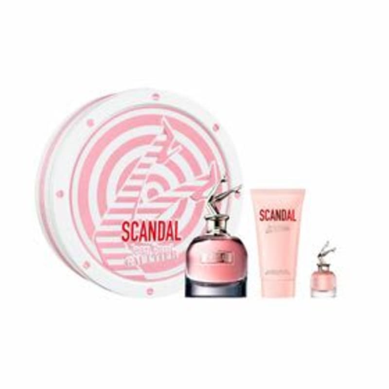 Jean Paul G. Scandal 80 ml Edp+crema+mini Jean Paul Gaultier — perfume original, frasco