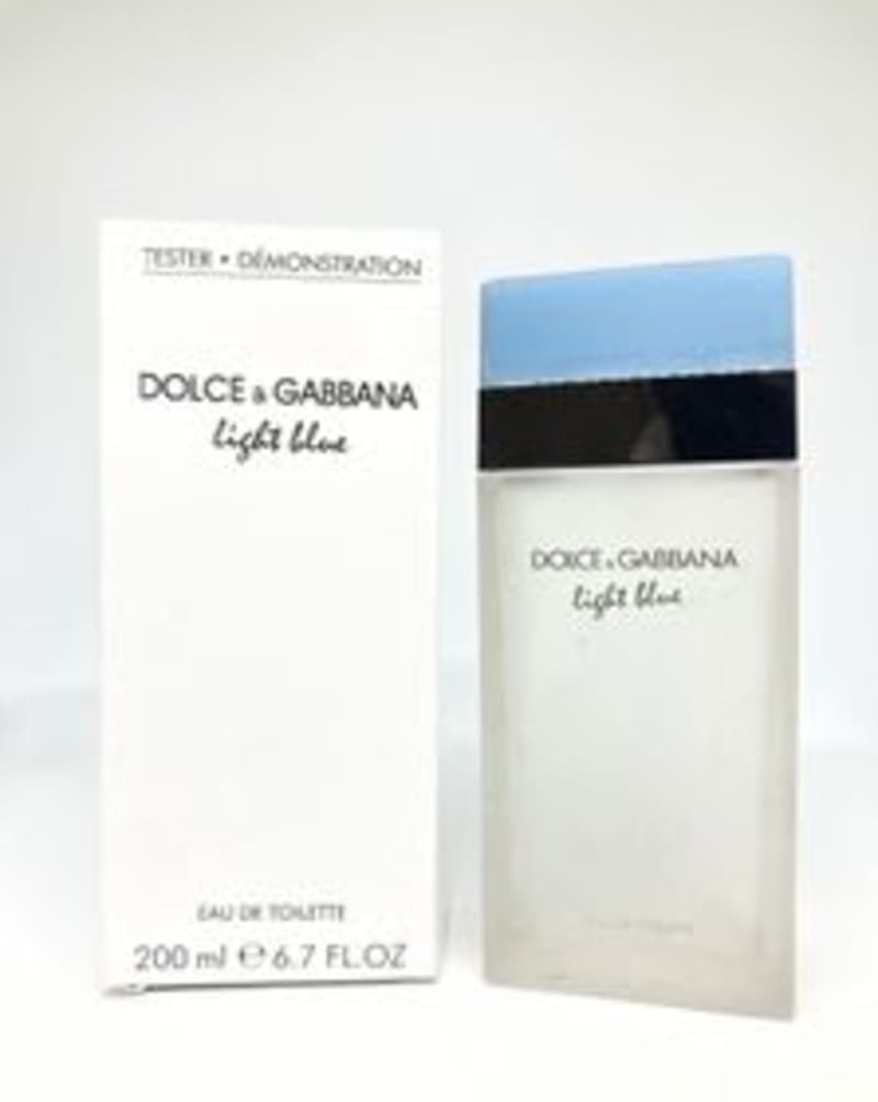 Dolce & G. Light Blue 200 ml EDT Dolce & Gabbana — perfume original, frasco