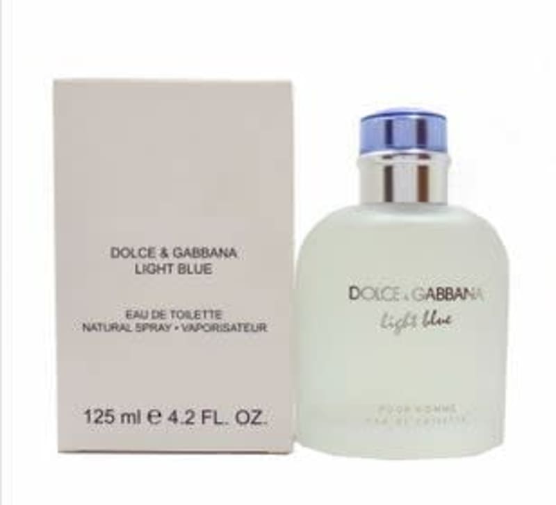 Dolce & G. Light Blue 125 ml EDT Dolce & Gabbana — perfume original, frasco