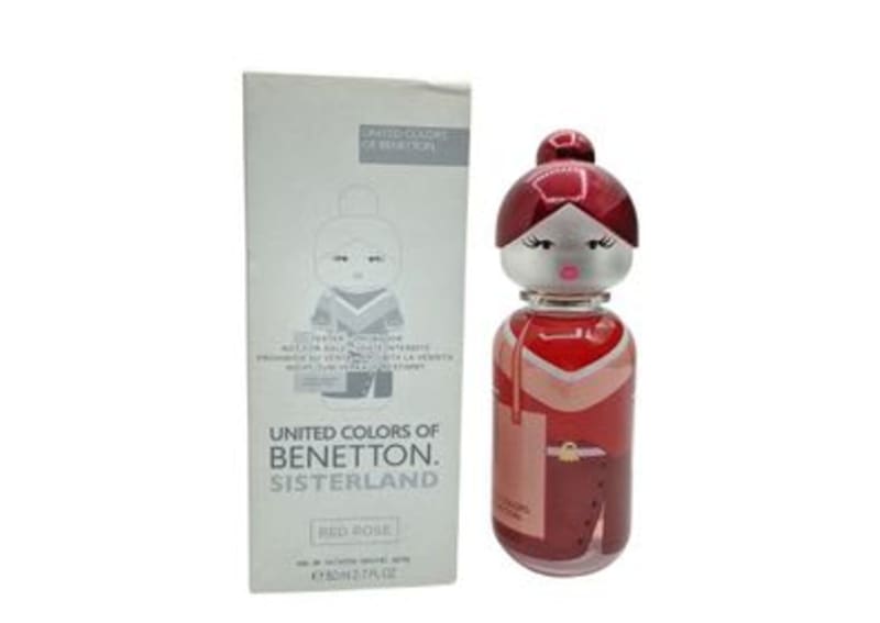 Benetton Sisterland Red Rose 80 ml EDT Benetton — perfume original, frasco