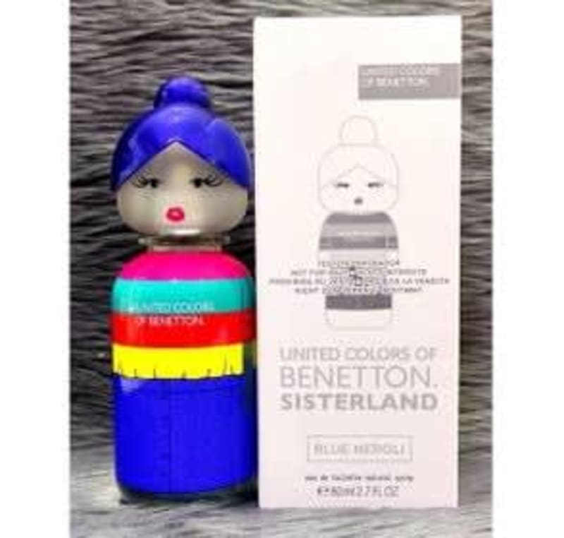 Benetton Sisterland Blue Neroli 80 ml EDT Benetton — perfume original, frasco