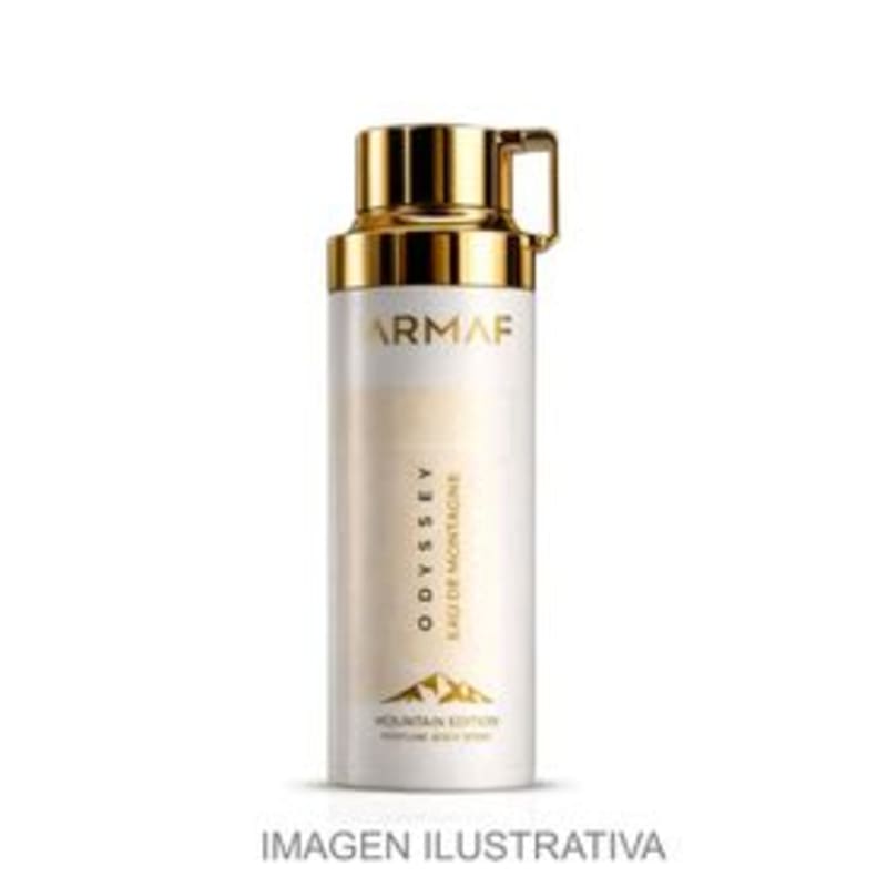 Body Armaf Odyssey Eau de Montagne 200 ml Armaf — perfume original, frasco
