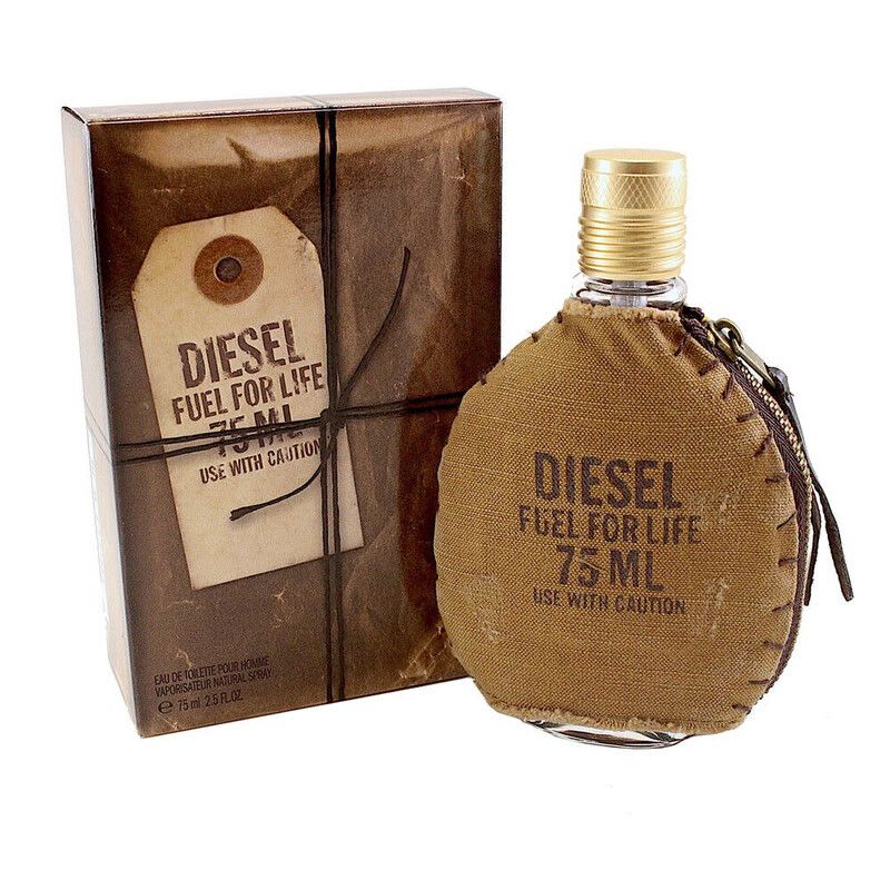 Diesel Fuel For Life 75 ml EDT Diesel — perfume original, frasco