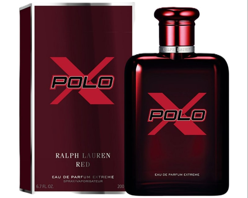 Ralph L. Polo Red Extreme 200 ml EDP Ralph Lauren — perfume original, frasco
