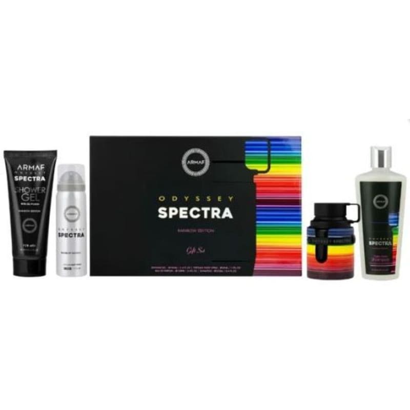 Armaf Odyssey Spectra 100 ml Edp+gel+desodorante+shampoo Armaf — perfume original, frasco