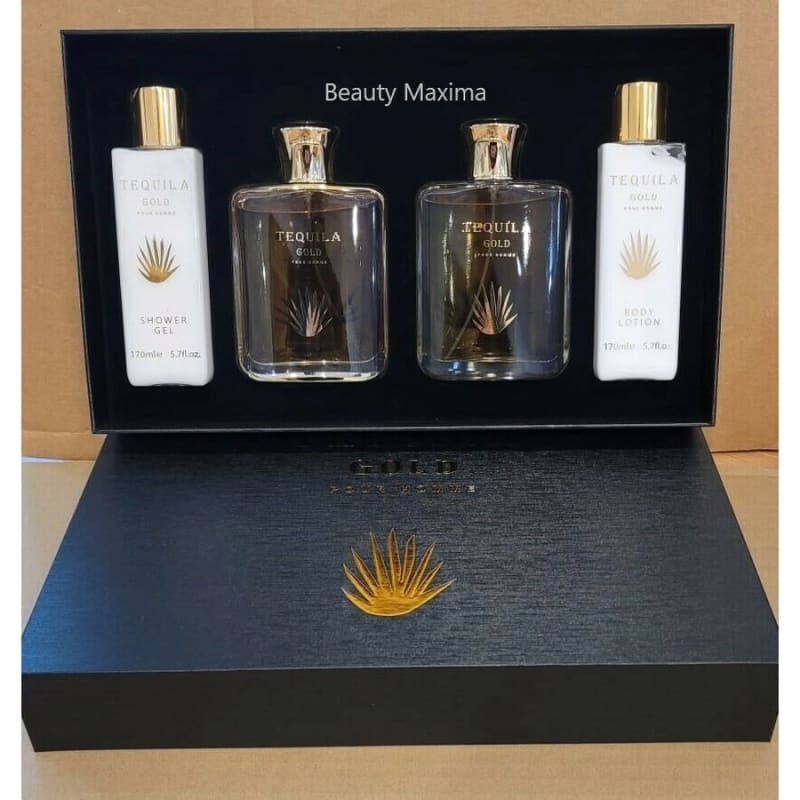 Bharara Tequila Gold 100 ml Edp+gel+after+crema Bharara — perfume original, frasco