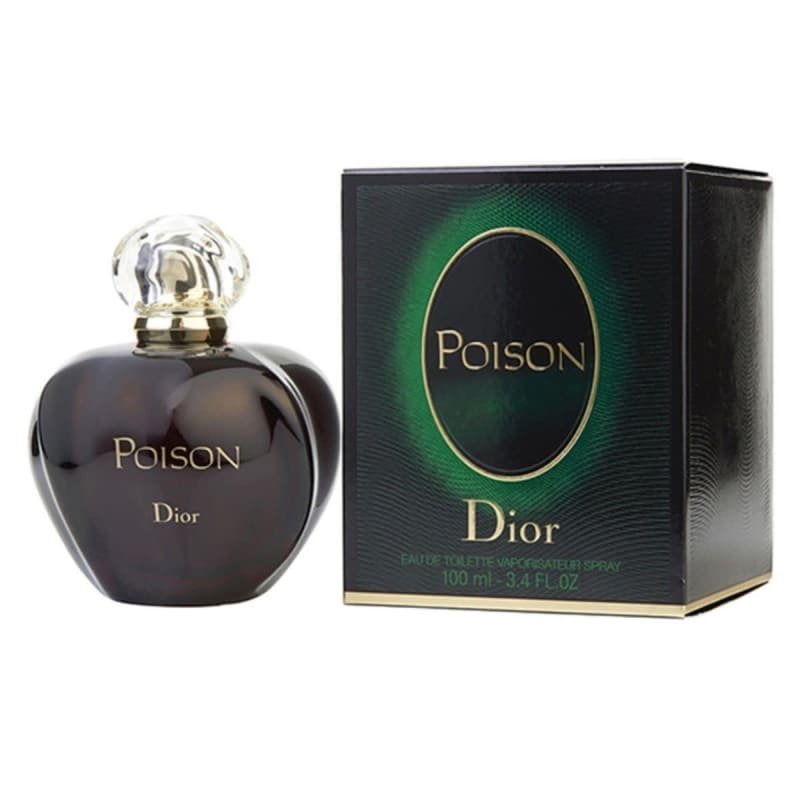 Christian D. Poison 100 ml EDT Christian Dior — perfume original, frasco