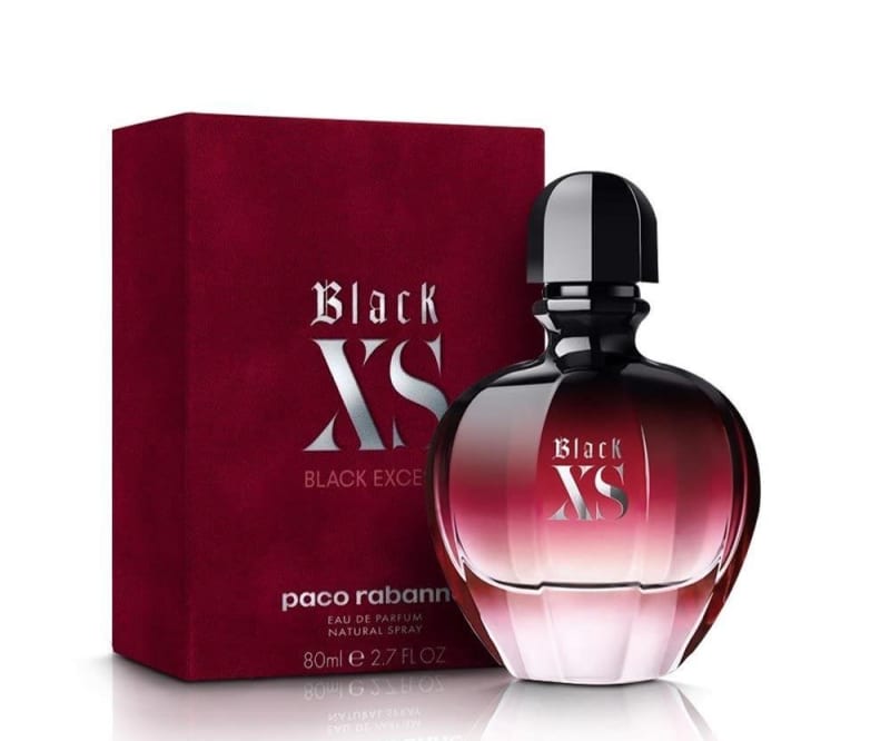 Paco R. Xs Black 80 ml EDP Paco Rabanne — perfume original, frasco