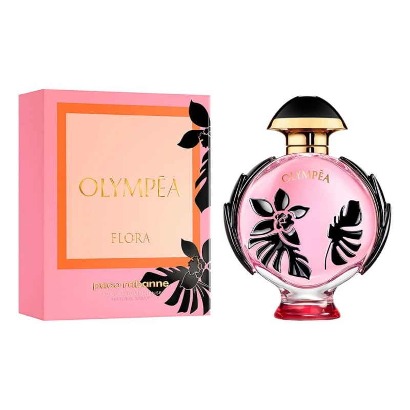 Paco R. Olympea Flora 80 ml EDP Paco Rabanne — perfume original, frasco