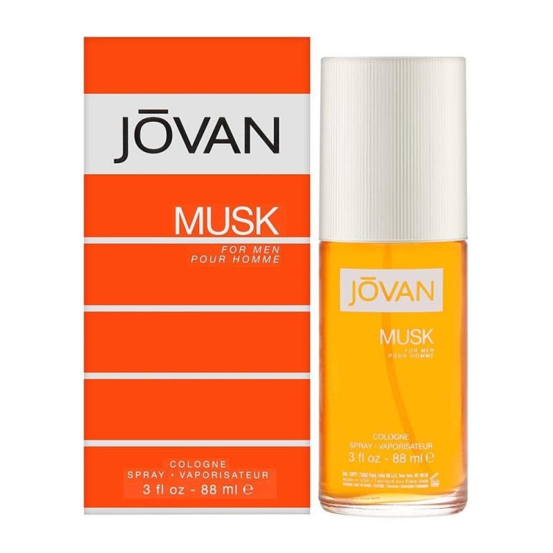 Jovan Musk Tradicional 88 ml EDC Jovan — perfume original, frasco