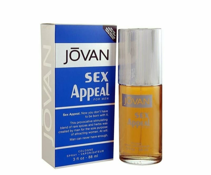 Jovan Sex Appeal 88 ml EDC Jovan — perfume original, frasco