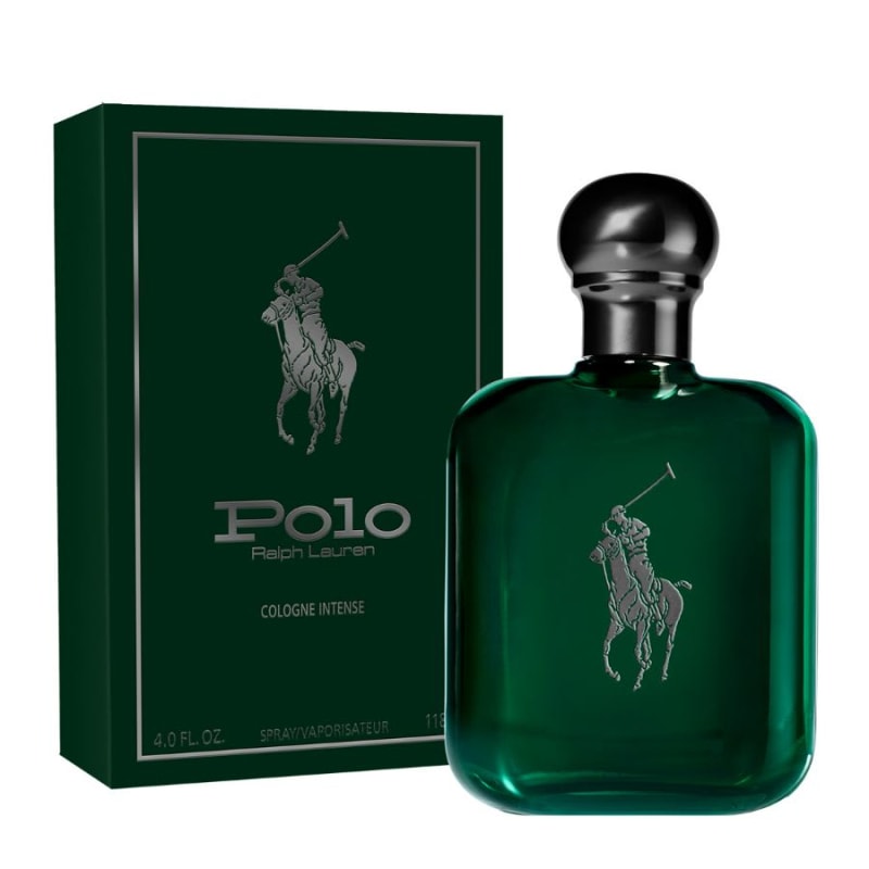 Ralph L. Polo Cologne Intense 125 ml EDC Ralph Lauren — perfume original, frasco