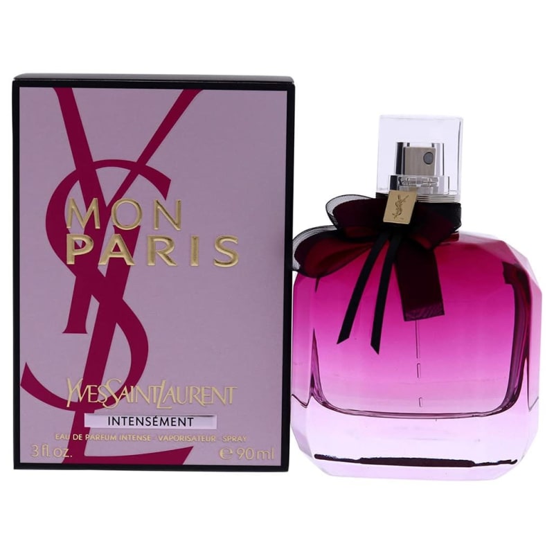 YSL Mon Paris Intensement 90 ml EDP Yves Saint Laurent — perfume original, frasco