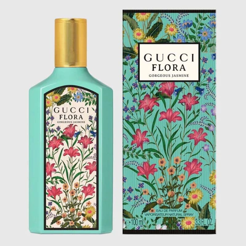 Gucci Flora Gorgeous Jasmine 100 ml EDP Gucci — perfume original, frasco
