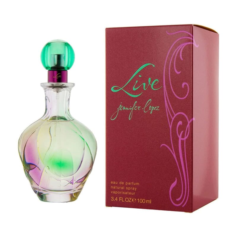 Jennifer L. Live 100 ml EDP Jennifer Lopez — perfume original, frasco