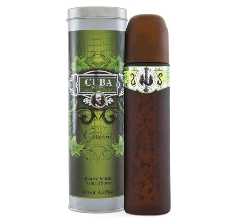 Cuba Green 100 ml EDT (hugo Boss Verde) Hugo Boss — perfume original, frasco