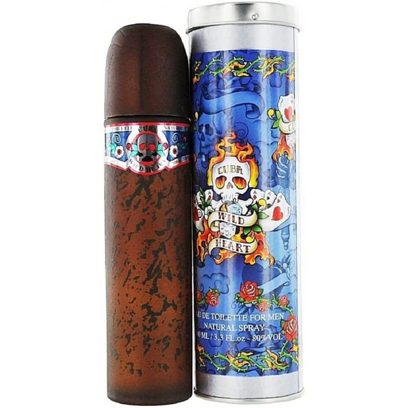Cuba Wild Heart 100 ml EDT (ed Hardy Love & Luck) Cuba — perfume original, frasco