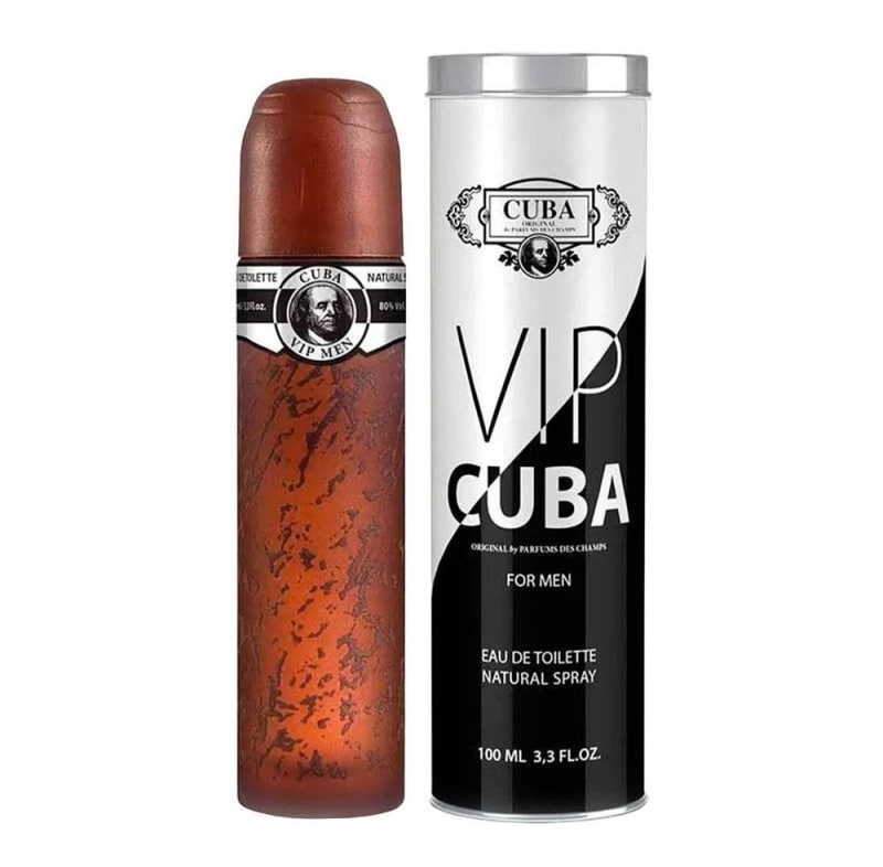 Cuba VIP 100 ml EDT (212 VIP Men) Cuba — perfume original, frasco