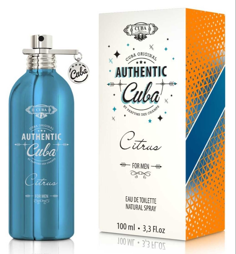 Cuba Authentic Citrus 100 ml EDT Cuba — perfume original, frasco