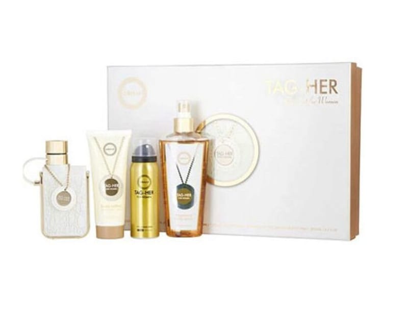 Armaf Tag-her 100 ml Edp+crema+desodorante+body Armaf — perfume original, frasco