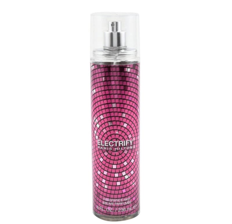 Body Paris H. Electrify 236 ml Paris Hilton — perfume original, frasco