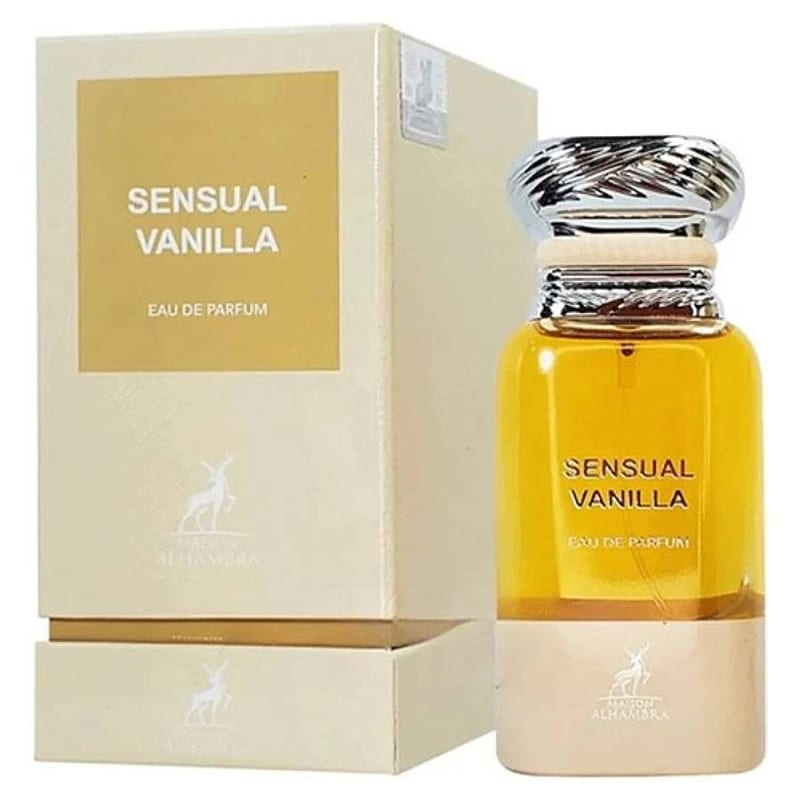 Maison A. Sensual Vanilla 80 ml EDP Maison Alhambra — perfume original, frasco