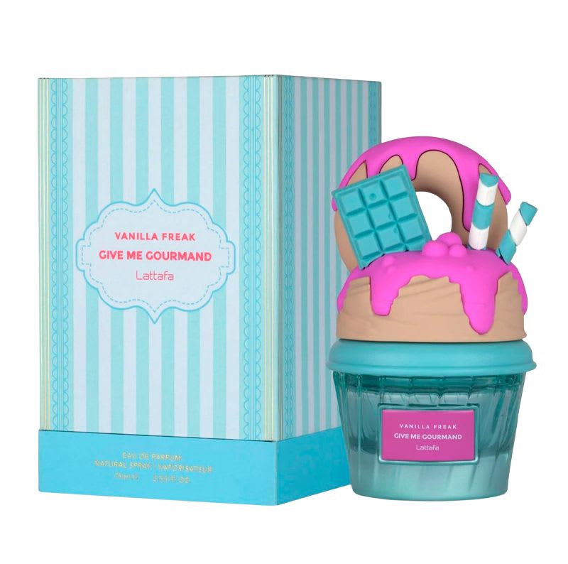 Lattafa Give Me Gourmand Vanilla Freak 75 ml EDP Lattafa — perfume original, frasco
