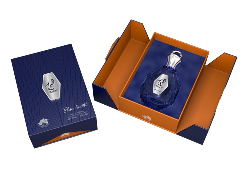 Al Fares Qalbi Blue Hearth 100 ml EDP Al Fares — perfume original, frasco
